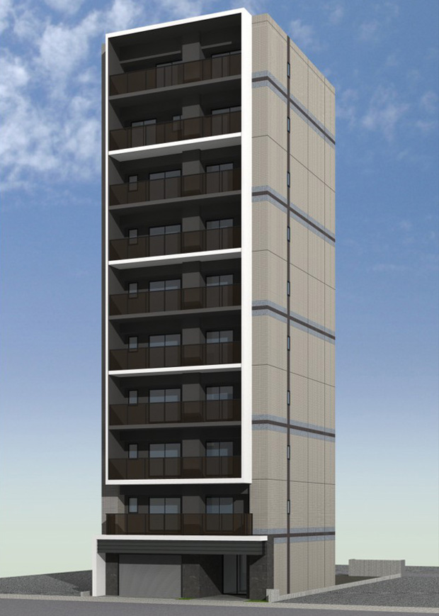 名古屋市瑞穂区豊岡通の新築賃貸マンション「Casa Via(カーサビア)」