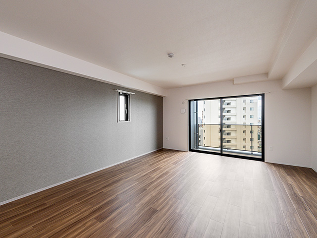 名古屋市瑞穂区豊岡通の新築賃貸マンション「Casa Via(カーサビア)」リビングダイニング
