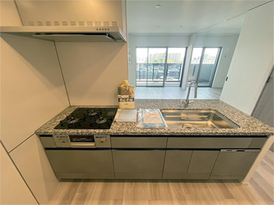 名古屋市名東区の新築分譲賃貸マンション：キッチン