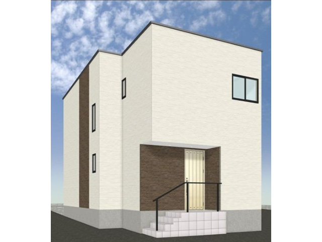 名古屋市守山区吉根の新築戸建賃貸住宅「吉根貸戸建」外観デザイン