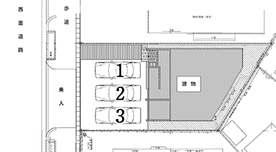 愛知県豊田市の新築賃貸木造3階建てアパート「ルアナ」区画図