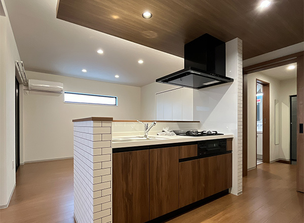 名古屋市北区清水の新築賃貸アパート「LIBRE COURT 清水」キッチン