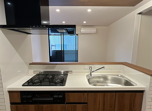 名古屋市北区清水の新築賃貸アパート「LIBRE COURT 清水」キッチン