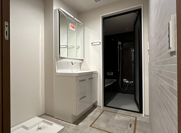 名古屋市北区清水の新築賃貸アパート「LIBRE COURT 清水」洗面室