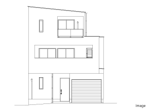 愛知県日進市新築賃貸シャッター付きガレージハウス戸建賃貸｢バンクーバー1125　C号地｣外観